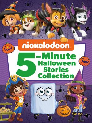 "Nickelodeon 5-minute Halloween Stories Collection" book cover