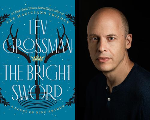 “The Bright Sword: A Novel of King Arthur” by Lew Grossman - book cover
