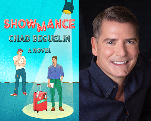 “Showmance” book cover and color author photo