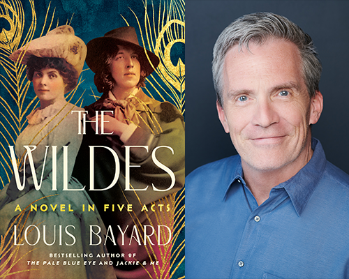 "The Wildes" book cover and color author photo